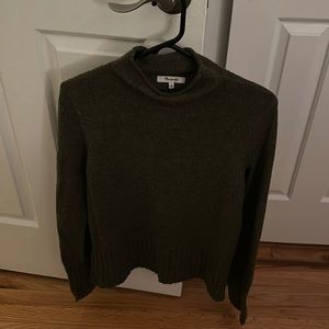 Madewell Olive Green Sweater - Merino Wool